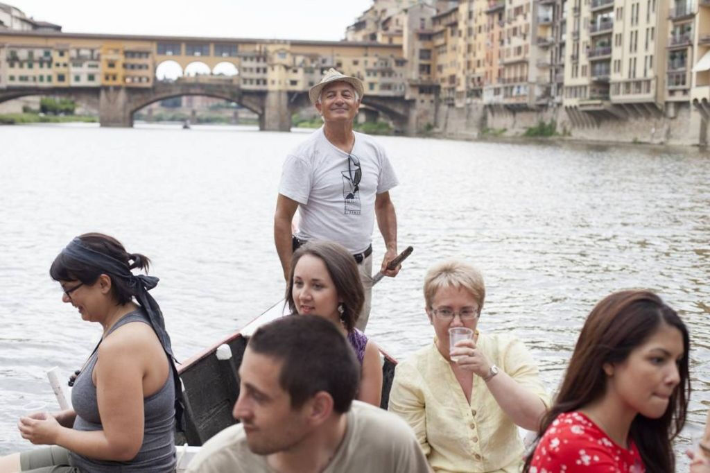 Florença: Cruzeiro no Rio Barchetto no Arno