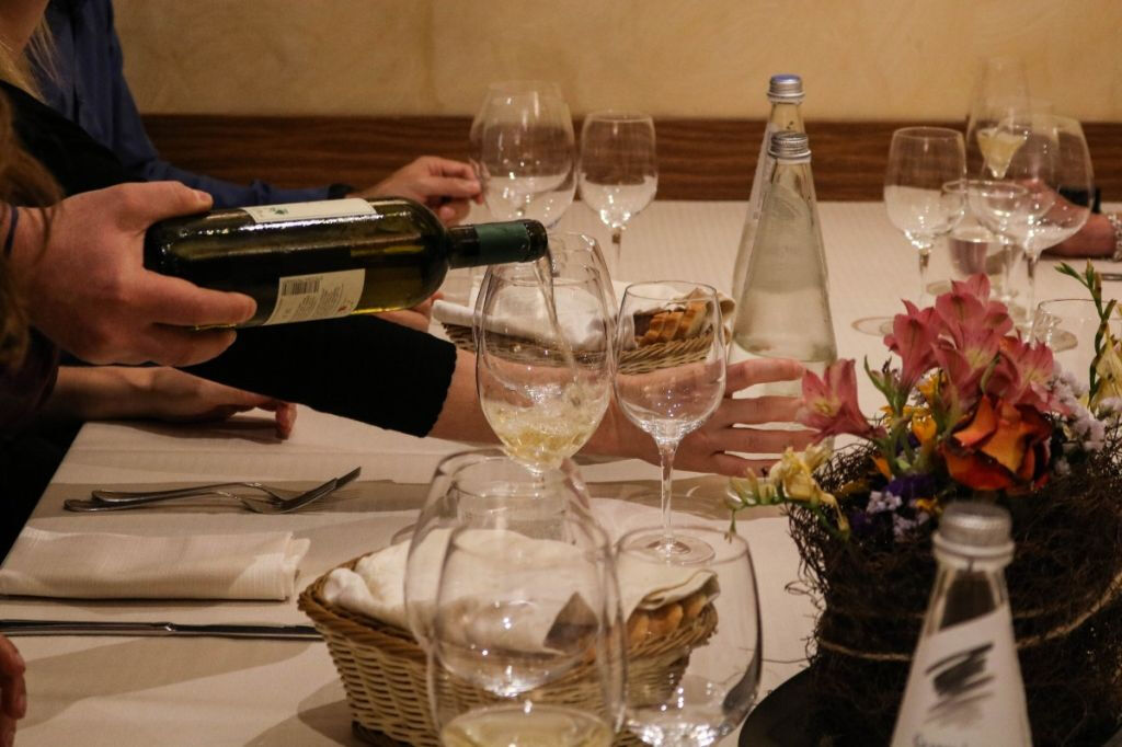 Rome: Guided Wine Tasting + Dinner