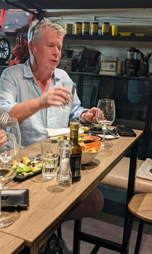 Roma: Degustazione di vini locali + tour guidato dei dipinti di Caravaggio