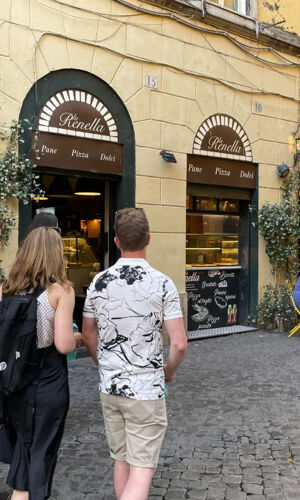 Roma: Degustazioni di cibo + Tour guidato di Trastevere e del Ghetto Ebraico