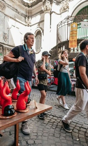Naples : Visite de la ville à pied + Pizza