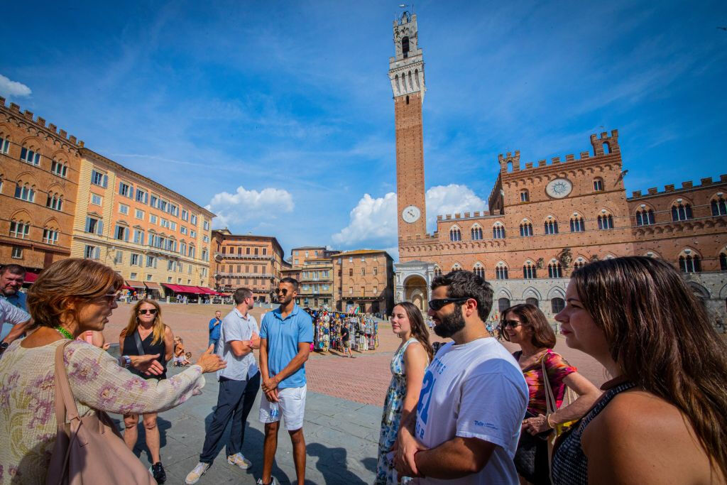 Siena e San Gimignano: viagem de um dia saindo de Florença + degustação de vinhos + jantar