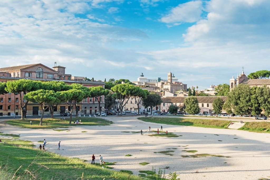 Rome: 3-Hour Hi Bike Rental + Circo Maximo Virtual Experience