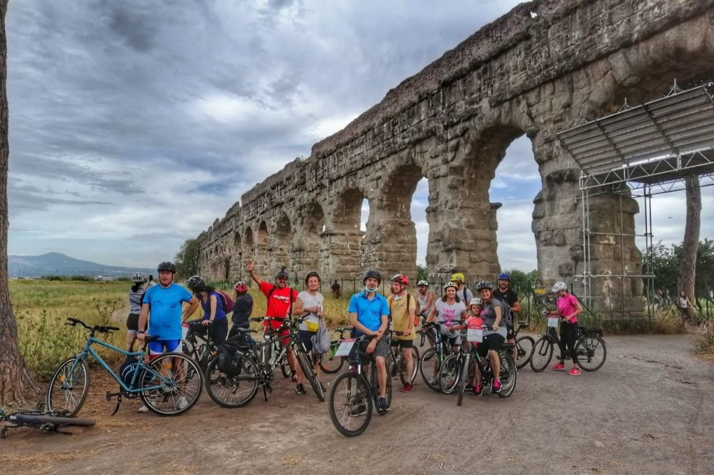 Appia Antica e Aquedutos Romanos: Passeio guiado de E-Bike