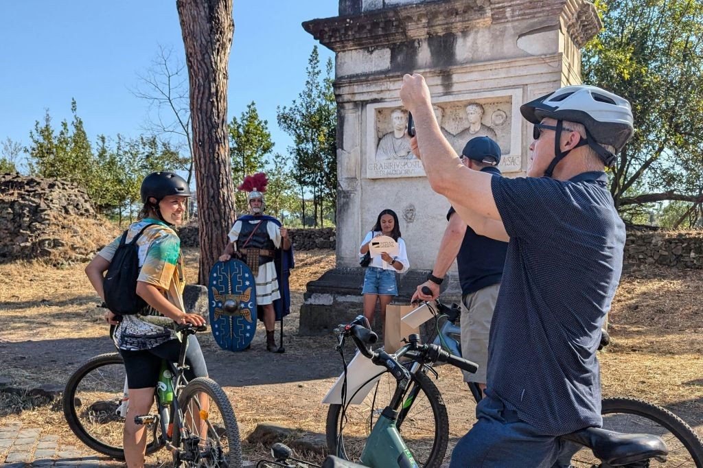 Appia Antica e Aquedutos Romanos: Passeio guiado de E-Bike