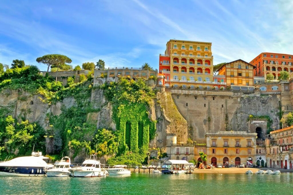 Costa Amalfitana, Sorrento e Pompéia: ingresso de entrada + viagem de volta de Nápoles