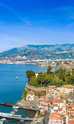 Côte amalfitaine, Sorrente et Pompei : billet d'entrée + itinéraire depuis Naples