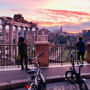 Rome: Sunrise E-Bike Tour + Italian Breakfast