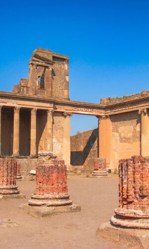 Pompei: Biglietto d'ingresso + Audioguida + Viaggio di andata e ritorno da Napoli