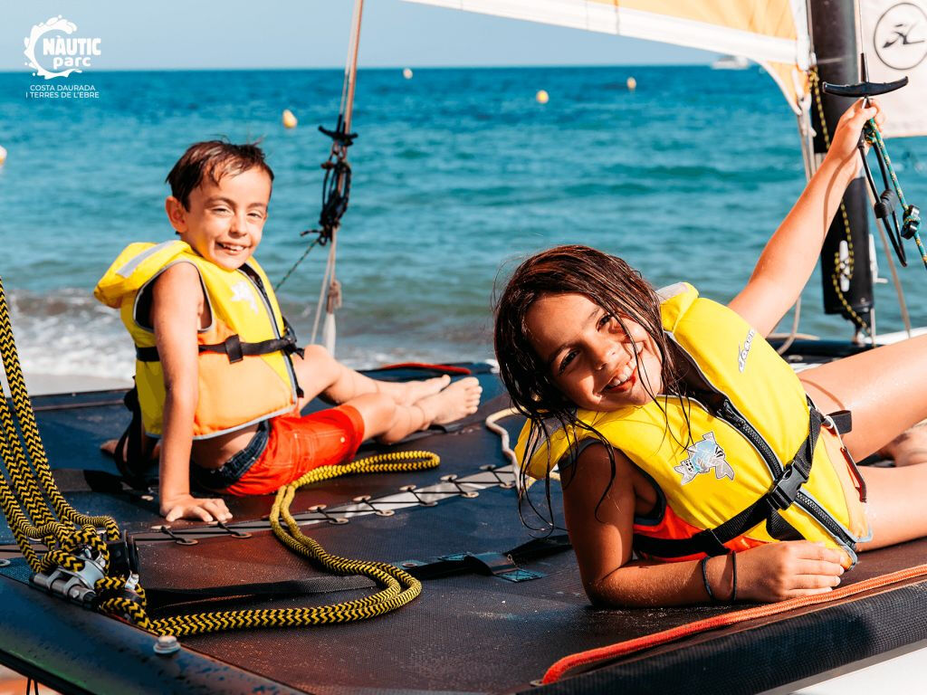 Parque Acuático Hinchable en el Mar - Cambrils 