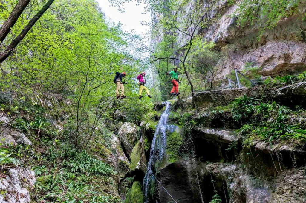 Via Ferrata Rio Sallagoni
