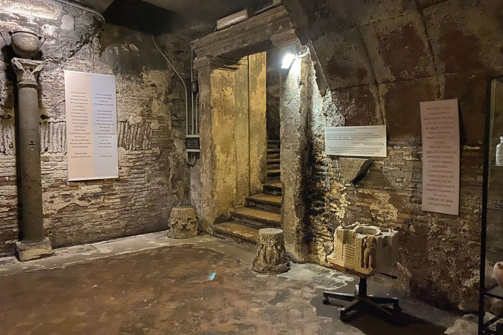 Basilica of Santa Maria in Via Lata & Underground: Ticket + Optional Audio Guide