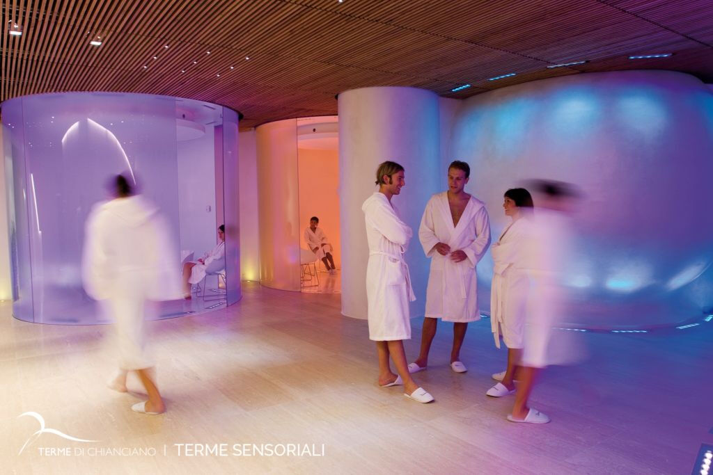 Entrée des thermes sensoriels