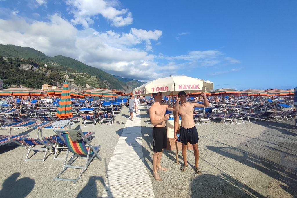 Tour in kayak: Monterosso + Snorkeling
