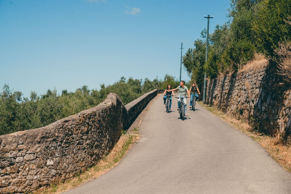 Recorrido en bici eléctrica de 2 horas por las colinas de Florencia con helado