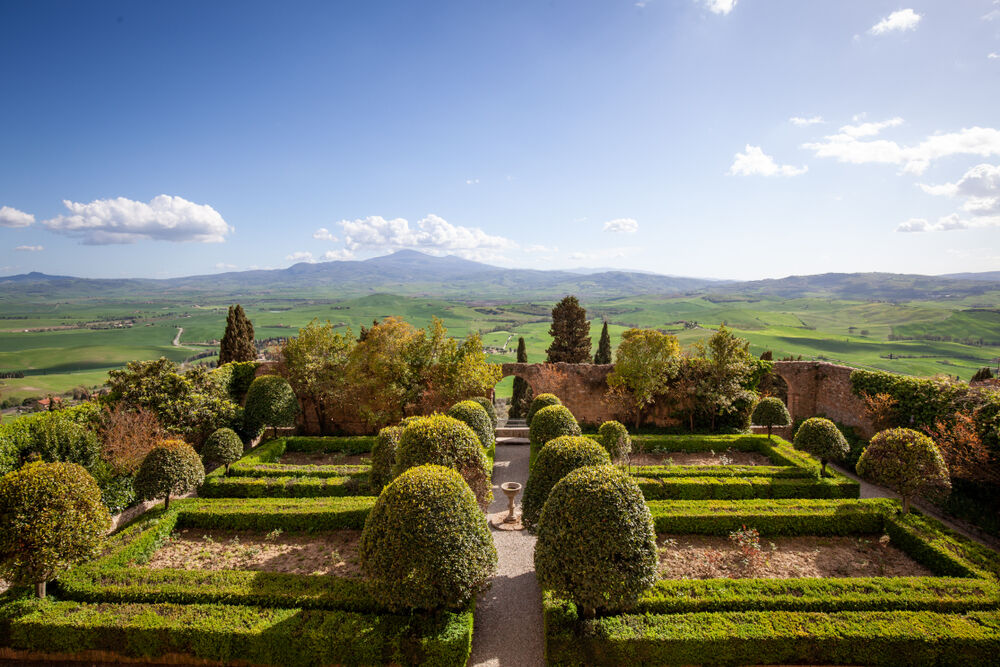 Palazzo Piccolomini di Pienza: Entrada