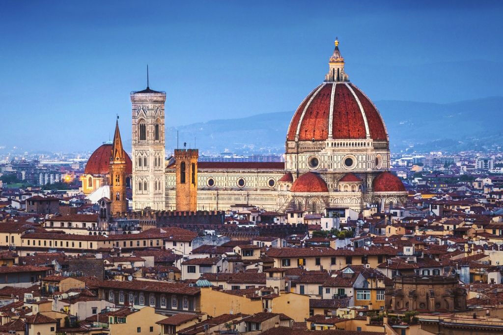 Florence: Guided Walking Tour + Roundtrip from Rome