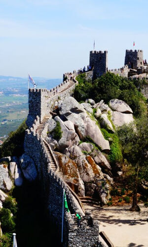 Castelo dos Mouros: Sin colas