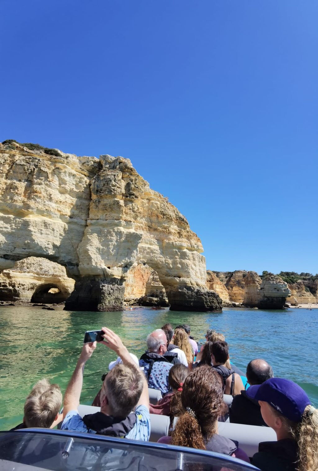 Benagil Caves & Praia da Marinha: Boat Tour from Portimão