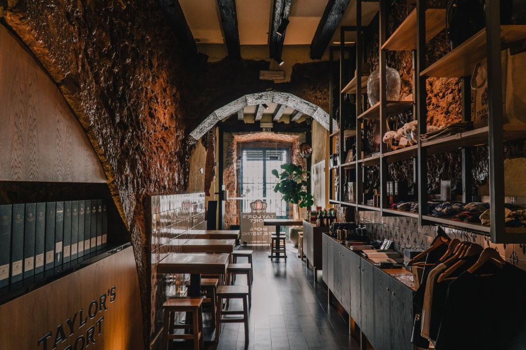 Vin de Porto de Taylor's - Boutique de vins et salle de dégustation