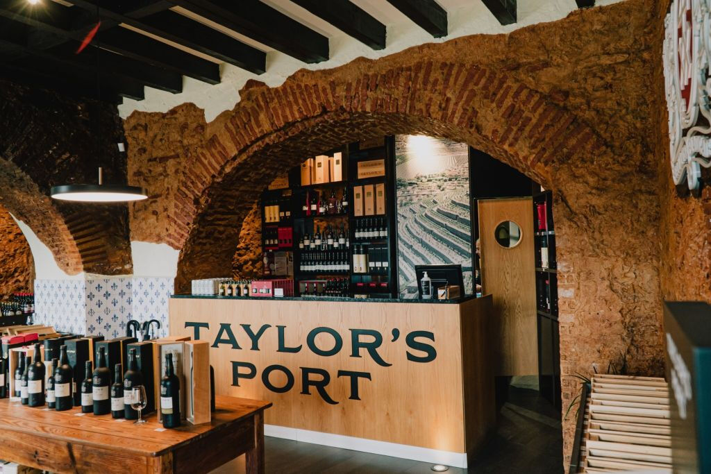 Vin de Porto de Taylor's - Boutique de vins et salle de dégustation