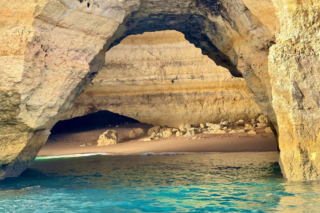 Benagil Caves: Sunset Boat Tour from Portimão