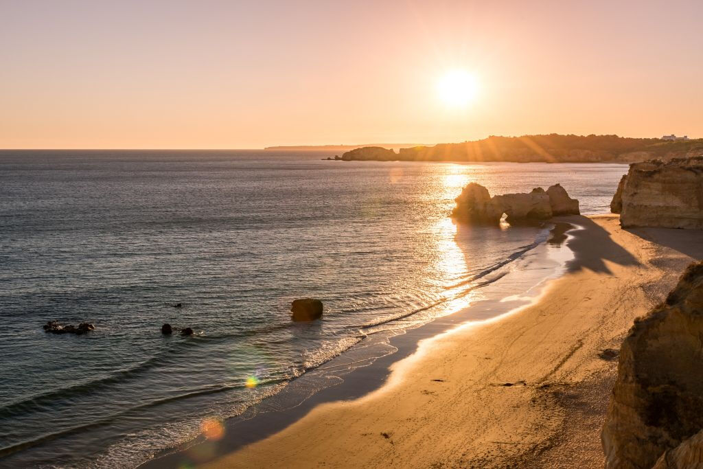 Benagil Caves: Sunset Boat Tour from Portimão