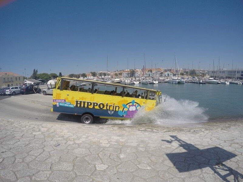 HIPPOtrip Lisboa: Tour en bus y barco anfibio