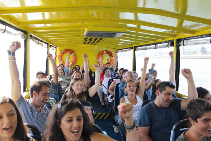 HIPPOtrip Lisbona - Tour in Barca e Autobus Anfibio