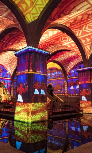 Egipto misterioso en la Galería Immersivus de Lisboa