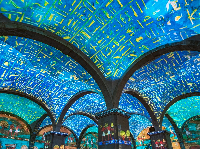 L'Égypte mystérieuse à la galerie Immersivus de Lisbonne