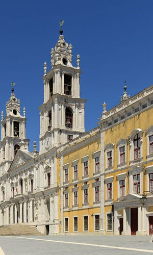 Palacio Nacional de Mafra: Entrada