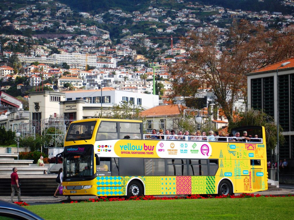 Autocarro hop-on hop-off Funchal: passeio 3 em 1 de 48 horas