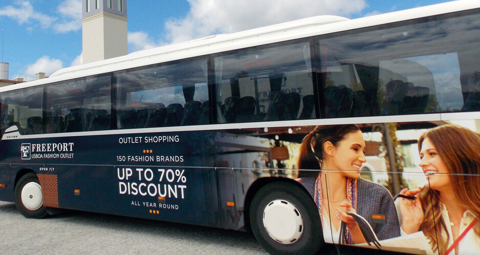 Bus al outlet de Freeport desde Lisboa