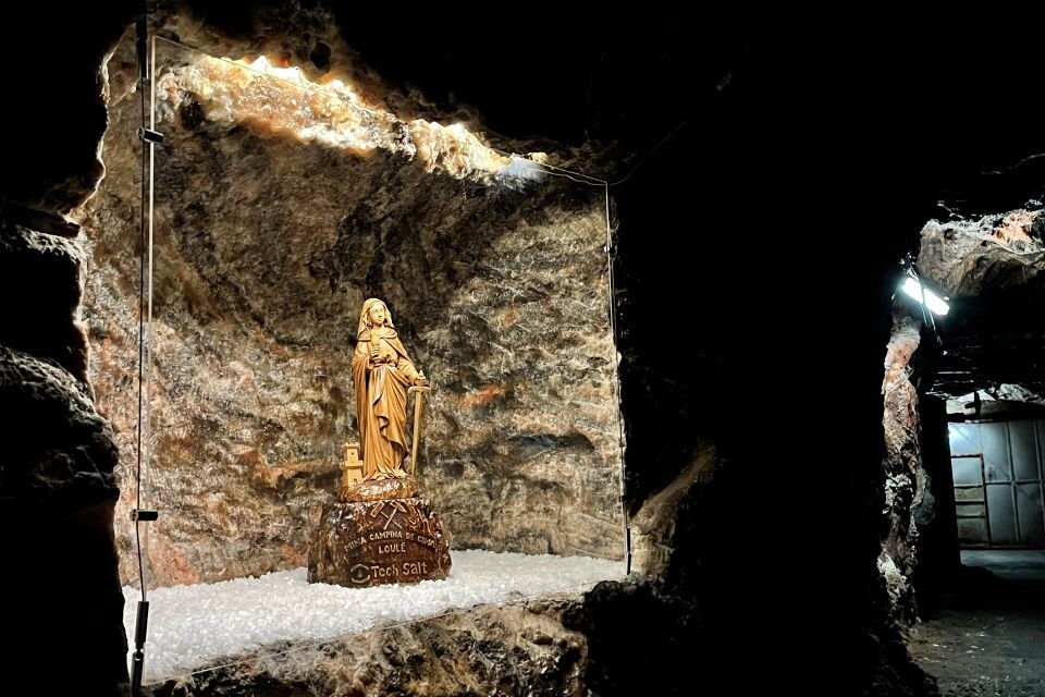 Tour della miniera di salgemma di Loulé e della collezione d'arte di Santa Bárbara