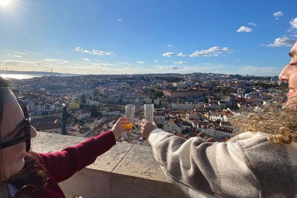 Igreja da Graça con Vistas a la Terraza + Bebida