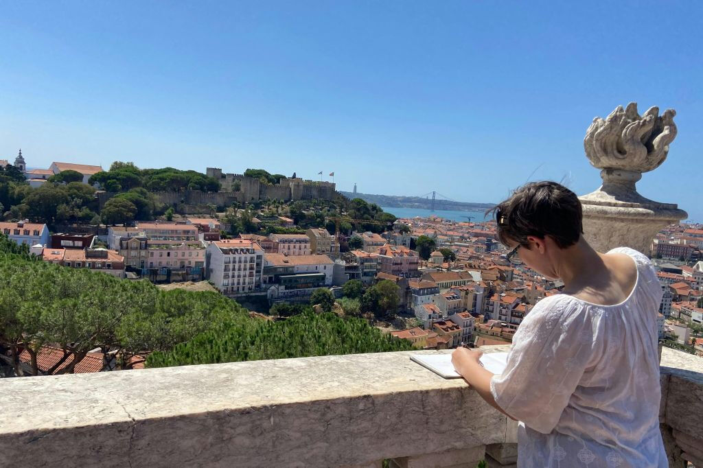 Igreja da Graça con Vistas a la Terraza + Bebida