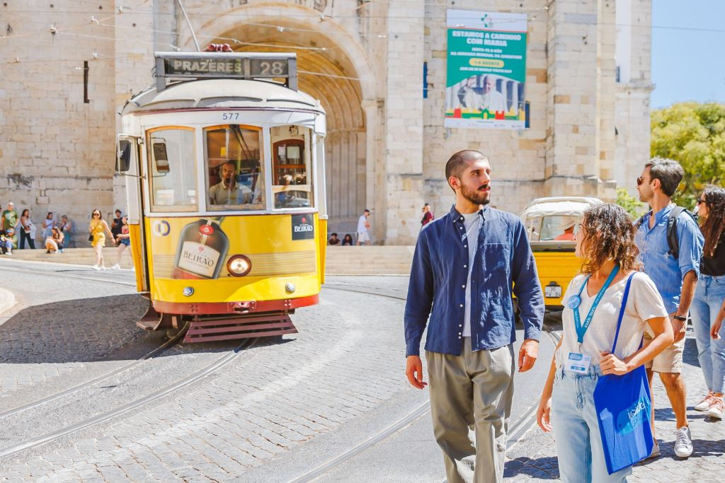 Tour a piedi del meglio di Lisbona: Baixa, Chiado e Alfama