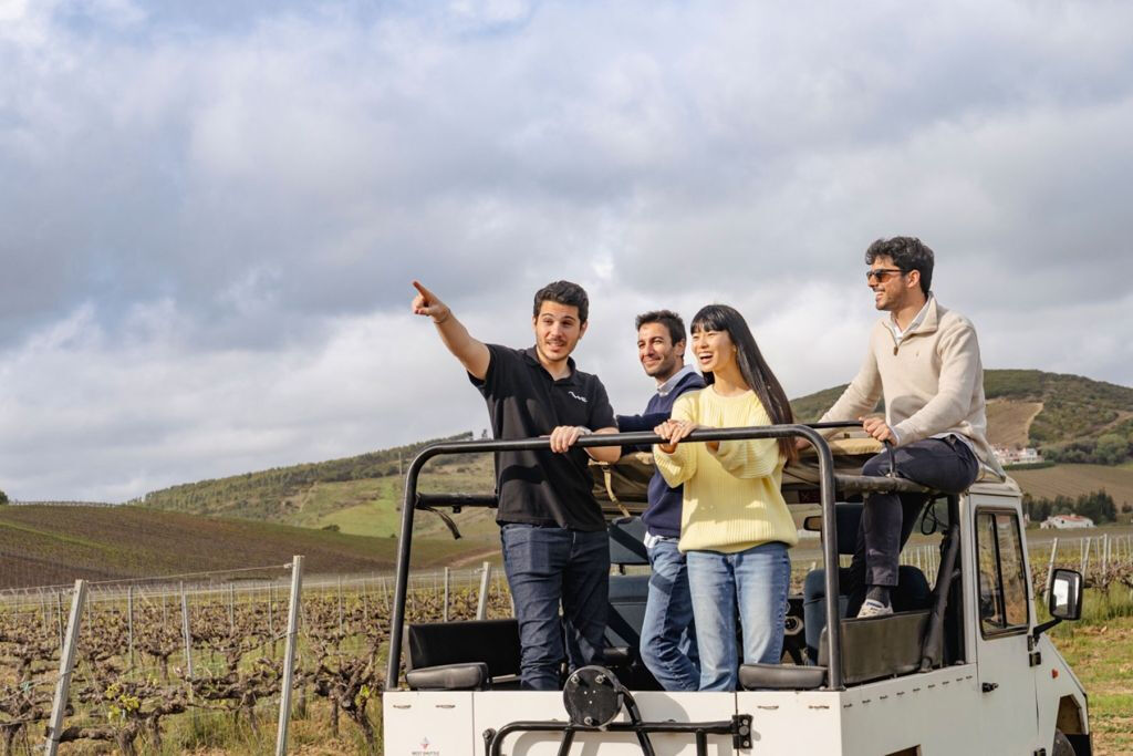 Lisbon: Guided Wine Tour & Tasting + 4WD Jeep Vineyards Experience