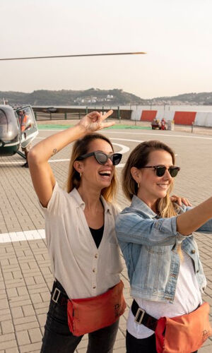 Lisboa: Caminhada pela Cidade Velha, Voo de Helicóptero e Passeio de Barco