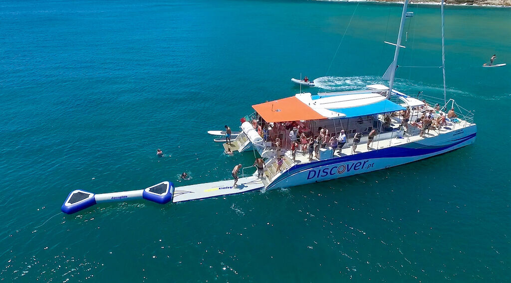 Croisière d'une demi-journée en catamaran à Lagos