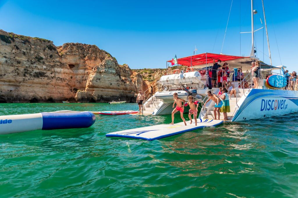 Cruzeiro Catamaran de meio dia em Lagos