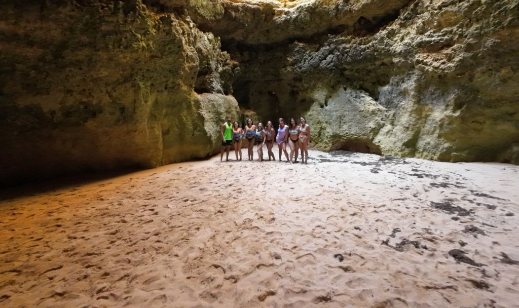 Caves and Wild Beaches Kayak Tour from Armação de Pera