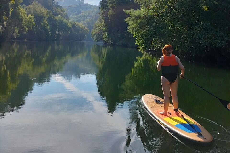 Stand Up Paddle: Excursión por el río Arda con traslado desde Oporto