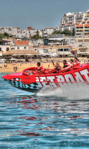 Jet boat em Albufeira