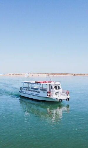 Ilha Ria Formosa: Passeio de barco de 4 horas a partir de Olhão