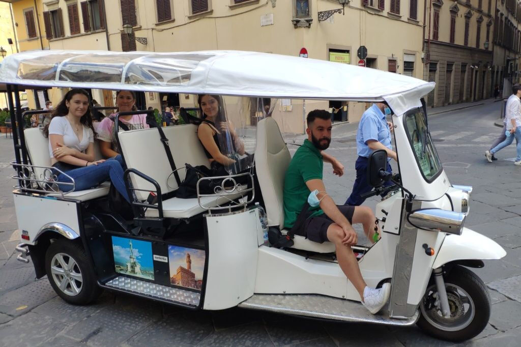 Florença: Eco-Tour Carro Elétrico Clássico