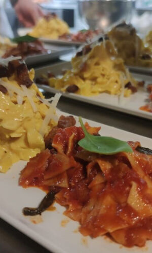 Roma: Corso di preparazione della pasta per fettuccine e maltagliati
