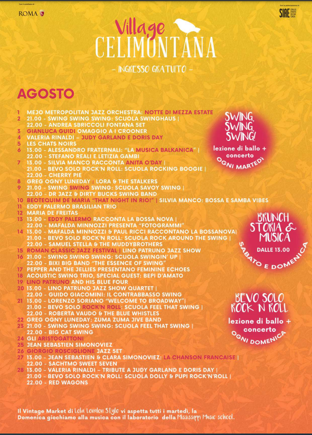 Concerto de jazz na Villa Celimontana