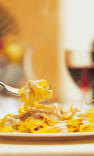 Ristorante Alfredo alla Scrofa: Menu con le Fettucine Alfredo originali